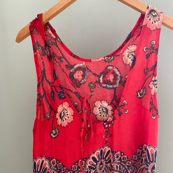 Free People Red Dress - Picture 5 of 5